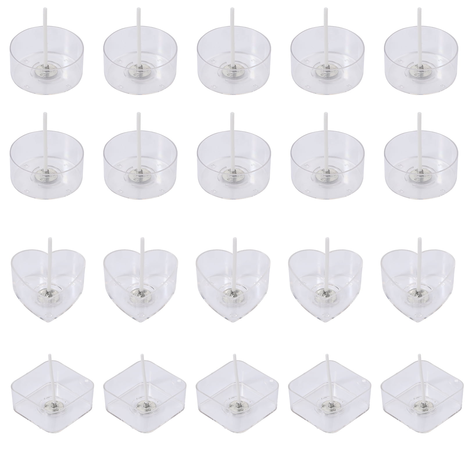 Candle Empty Tea Light Holder Tealight Cups Containers Jars Making Cup