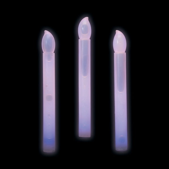 Candle Glow Sticks, Birthday Party Supplies, 12 Pieces