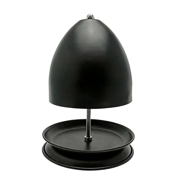 Candle Heater Double Walled Tea Light Heater Camping Candle Heater Holder Metal Radiator For Winter Living Room & Bedroom Heating Candle Heater/ Candle-heated hand warmer,Black