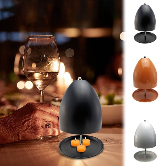 Candle Heater,Tea Light Heater,Clay Pot Heater,Candle Powered Heater,Indoor Metal Tea Light Oven Candle Holder,Tealight Heaters, Winter Candle Stove Hand Warmer For Home Camping