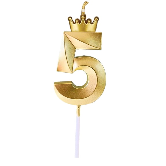 Candle Holders,Birthday Number Candles 3D Shape Candles With Place Candles Number 0 1 2 3 4 5 6 7 8 9 Cake Topper Decoration For Birthday Party Wedding Anniversary