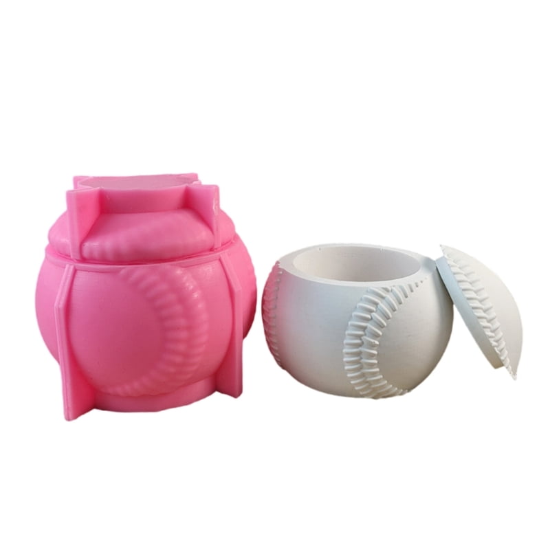 Candle Holders Molds Silicone Texture Candle Base Moulds for Home Decors Project