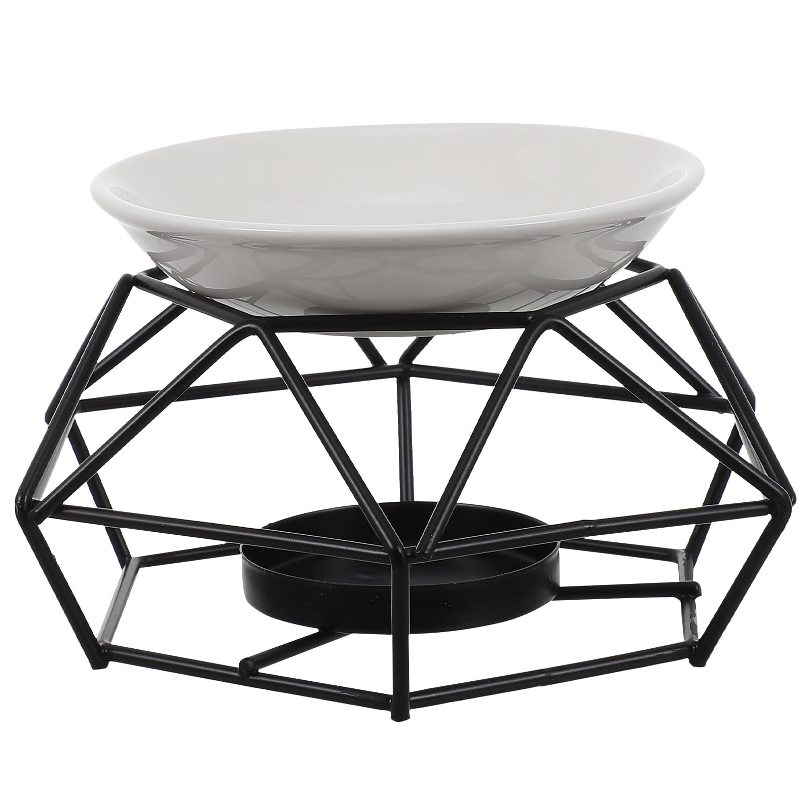 Candle Holders Wax Melt Warmer Aroma Stove Decor Iron Aroma Diffuser