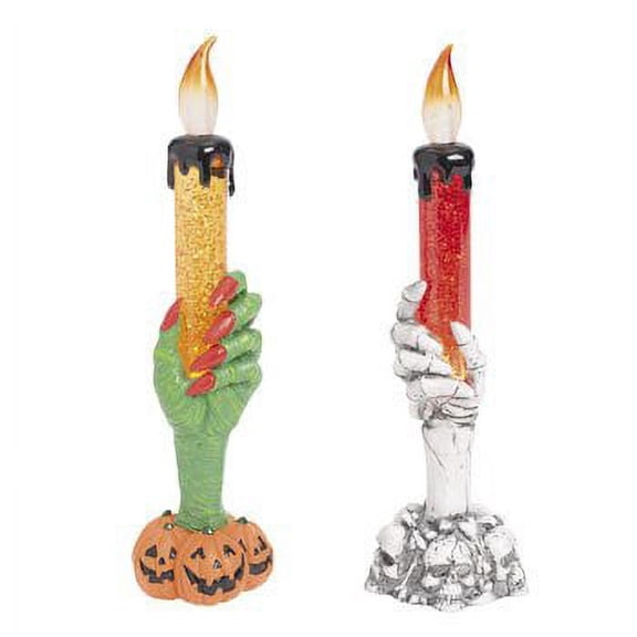Candle In Monster Hand Set - Party Decorations & Room Decor
