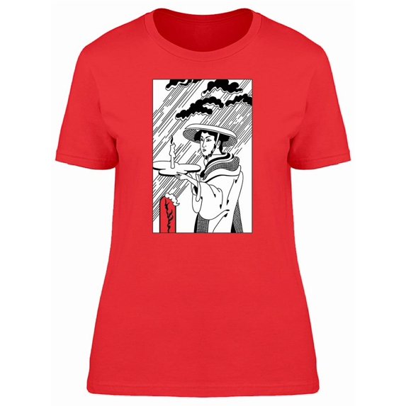 Candle In The Rain Tee Men's -Image by Shutterstock