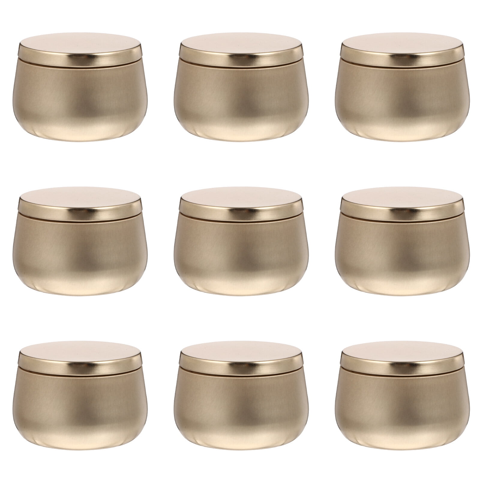 Happyhube 24 Empty Tinplate Candle Tins - 12x8oz... Happyhube 24 Empty Tinplate Candle Tins - 12x8oz...