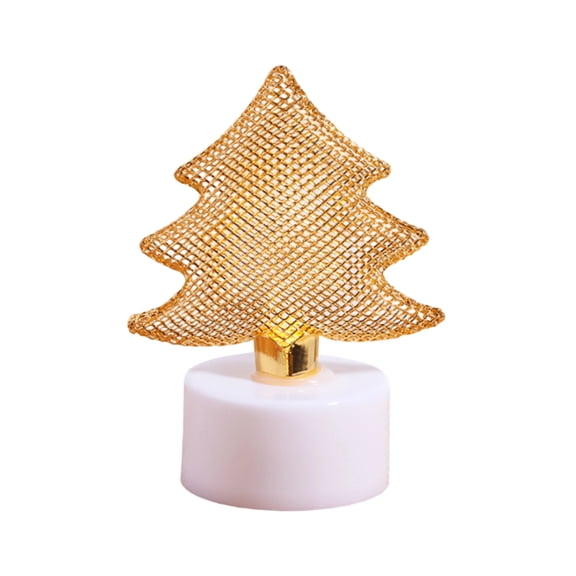 Candle Lamp Desktop Ornament, Glowing Night Light Candle Light Tabletop Decorative Night Lamp Festival Decorative LED Ambient Lighting Small Table Party Mood Battery Gift C