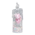 thumbnail image 1 of Candle Lamp Eternal Flower Led Flameless Candles 1pc/2pcs Flickering Pillar Lights for Valentine's Day Wedding Home Decor Exquisite Candle for Festive, 1 of 8