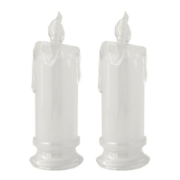 Candle Led Flameless Tealights Lights Pillar Tea Flickering Tall Paraffin Battery Taper Bulk Votive Candles Warm White