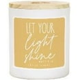 thumbnail image 1 of Sincere Surroundings 359401 Candle - Light Shine - Lemon Sugar Scent - 11 oz - 2 Wick, 1 of 1