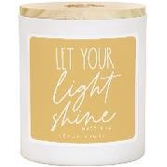 Sincere Surroundings 359401 Candle - Light Shine - Lemon Sugar Scent - 11 oz - 2 Wick