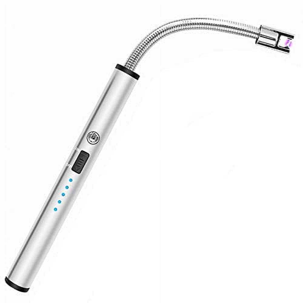 Candle Lighter, Long Flexible Reusable Arc Lighter USB Rechargeable