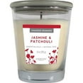 thumbnail image 1 of Candle Lite 251058 9 oz Jasmine & Patchouli Jar Candle with Gray Wood Lid, 1 of 7