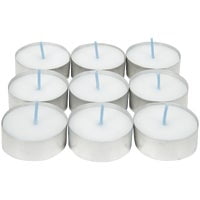 Candle-Lite Unscented White Tealight Candles, 50 Pack