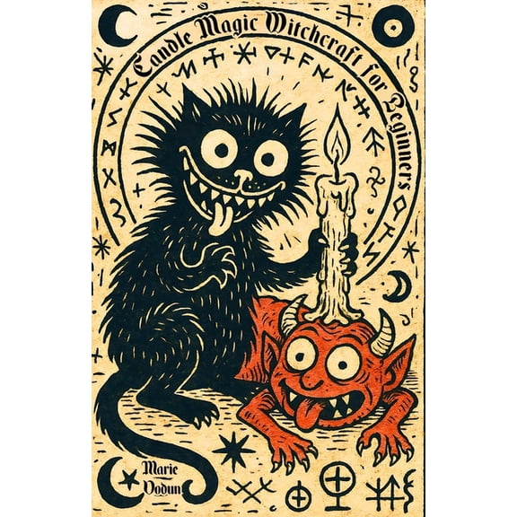 Candle Magic Witchcraft for Beginners: Practical Spell Book Guide for Solitary Witches with Simple Esoteric Rituals for , (Paperback)