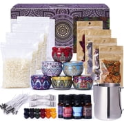 Candle Making Kit, Candle Making Supplies with Soy Wax for Candle Making Beginners