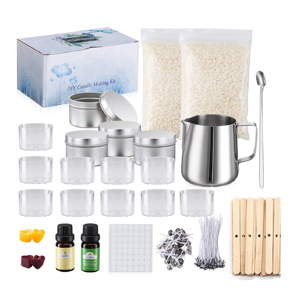 Scented Candles Making Kit,DIY Starter Candle Making Kit, Including Soy