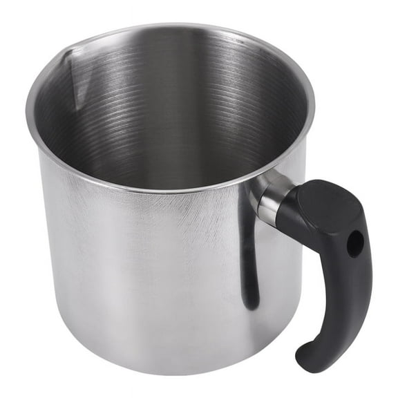 Candle Making Pouring Pot, 44 Oz Double Boiler Wax Melting Pot, Candle Making Pitcher, Heat- Handle