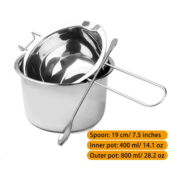 Candle Making Pouring Pot High Quality Stainless Steel Double Boiler Wax Melting Pot DIY Candle Making Starter Kit For Beginer