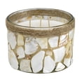 thumbnail image 1 of Candle - Mother of Pearl - White 3-wick, Set of 2, 1 of 1