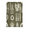 thumbnail image 1 of Candle Patterns Kitchen Towels 6-Piece Pack Tea Towels for Kitchen Decorative Waffle Design 28x18in, 1 of 7