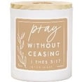 thumbnail image 1 of Candle-Pray Without Ceasing-Lemon Sugar Scent, 1 of 1