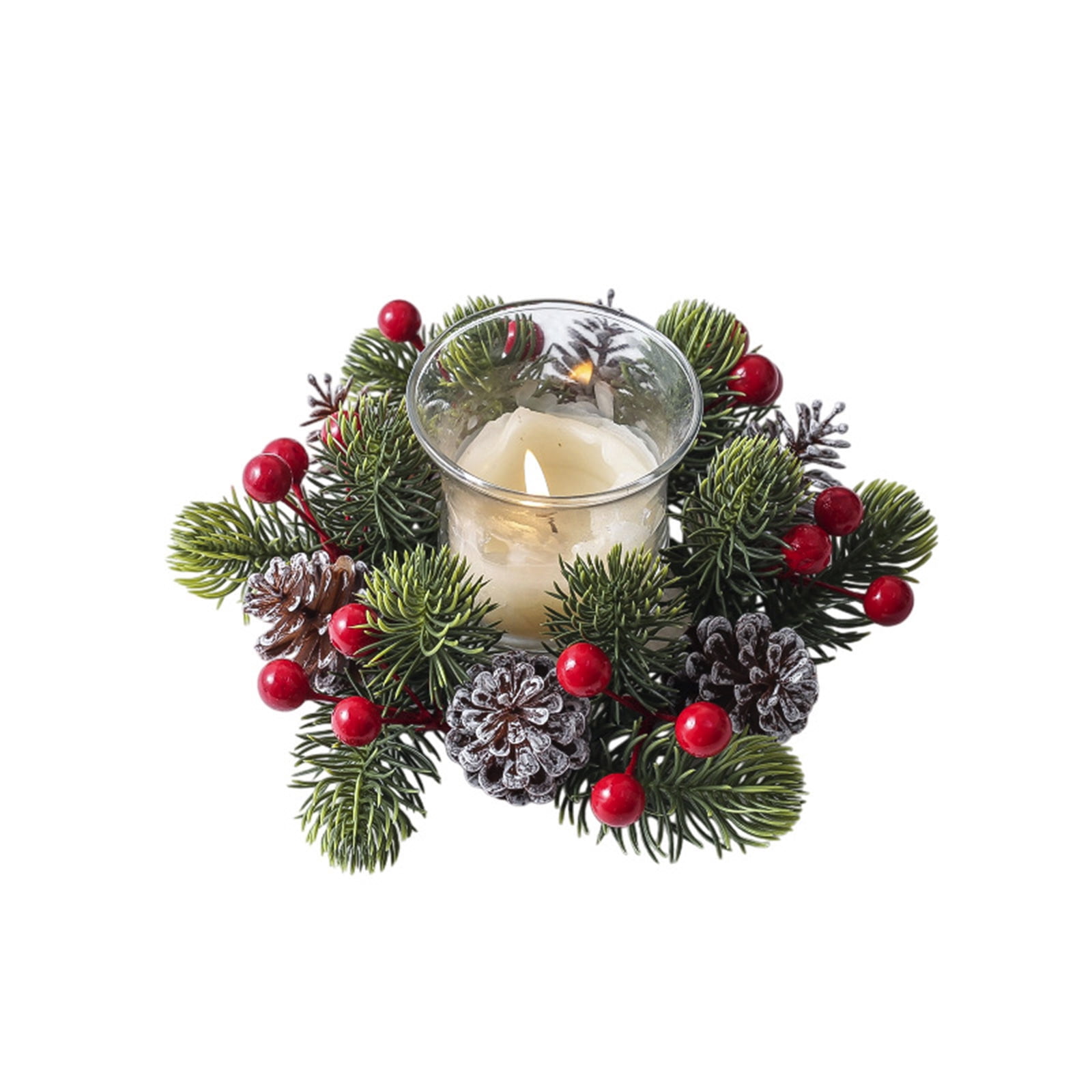 Candle Ring Wreath Centerpiece Decor - Walmart.com