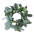 thumbnail image 1 of Candle Rings, Leaves, Flower Garlands - Small Bohemian Flower Garlands, Cylindrical Candle Holders for Wedding, Home, Door, Table, 1 of 6