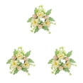 thumbnail image 1 of Candle Rings Wreaths 1-4PC, Artificial Hydrangea & Eucalyptus Wreath for Pillar Candle Holder, Small Boho Wreath for Wedding, Table, Home & Door Decoration, 1 of 5