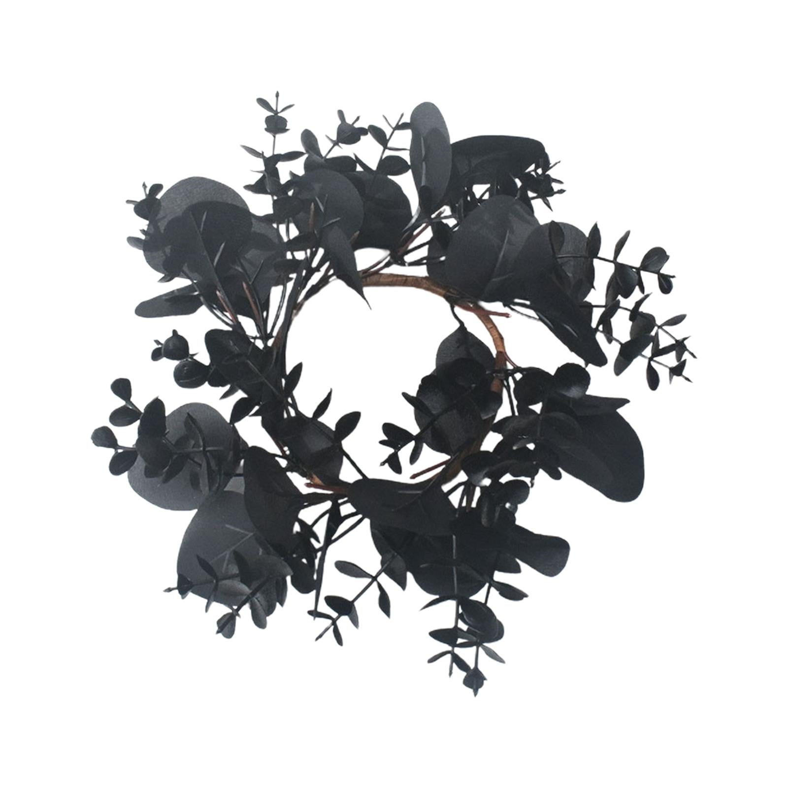 Candle Rings Wreaths Halloween Candle Holder Decorative Rings Tabletop