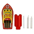 thumbnail image 1 of Candle Ship Collectable Tin Toy Steam Boat Candle Powered Tin Toy. Vehicle, 1 of 1