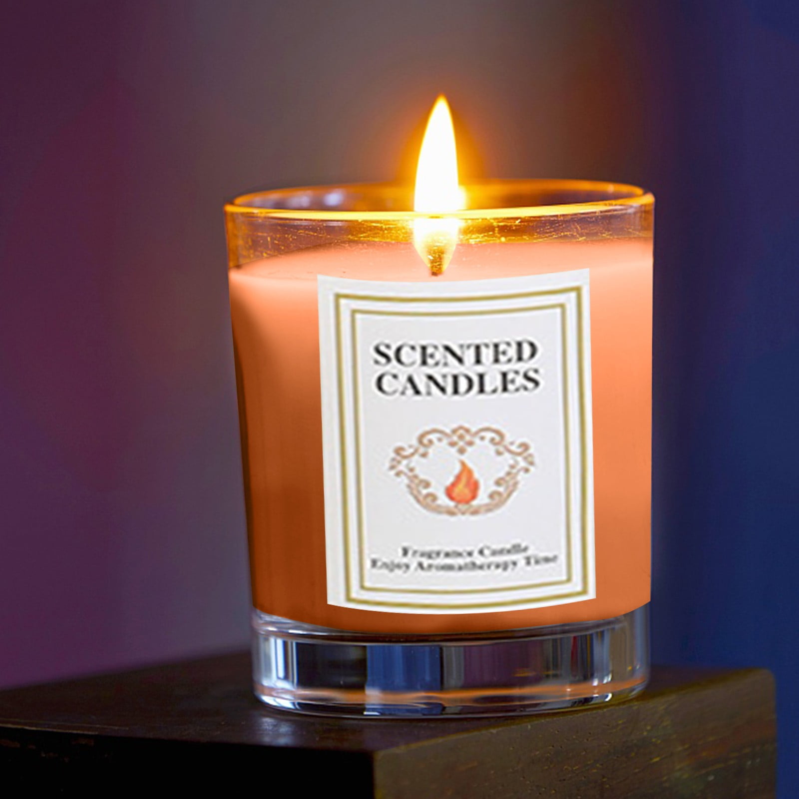 Candle Sicilian Lemon Scented Classic Large Jar Single Wick Candle