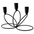 thumbnail image 1 of Candle Stand Candlestick Candelabra Featuring European Style 3 Arms for Holiday Parties Christmas Dinners, 1 of 9