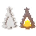 thumbnail image 1 of Candle Stand Mold Candle Holder Mold Christmas Tree Shape Candle Rack Molds Easy Demolding Molds for Candle Stand, 1 of 7