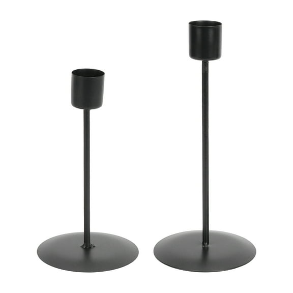 Candle Stands, Candle Holder Candle Sticks For Home For Party For Wedding For Dinning Black