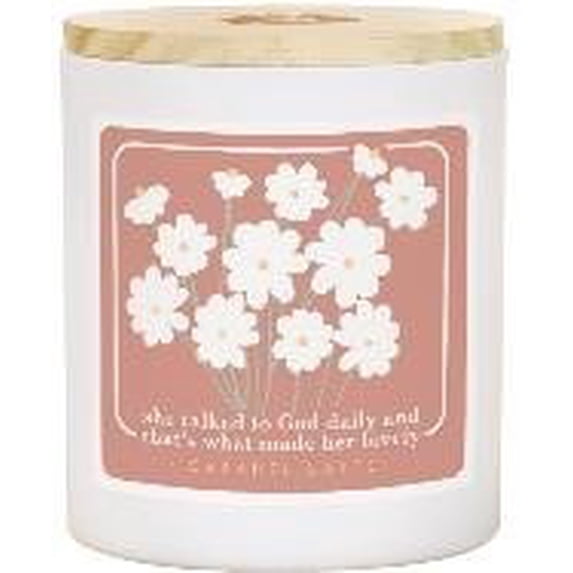 Candle-Talked To God Daily-Caramel Latte Scent