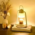 thumbnail image 1 of Candle Warmer Lamp under $5! Cagogo Dimmable Candle Warmer Lamp, Scented Wax Melter Warmer, Vintage Tabletop Candle Heater, Flameless Candle Melting Lamp, Home Fragrance Warmer (Candles Not Included), 1 of 8