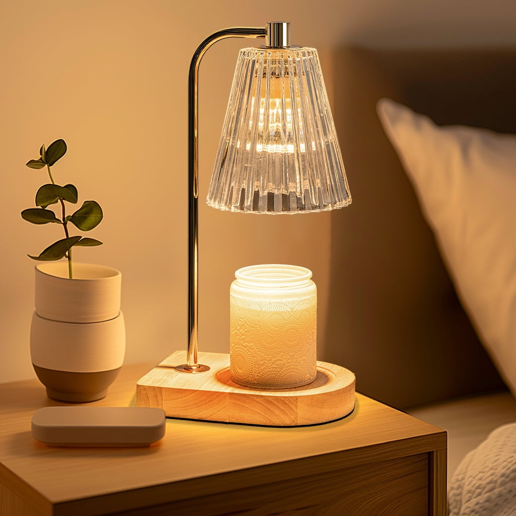 Candle Warmer Lamp, Electric Candle Lamp Warmer with Timer, Mom Birthday Gifts for Women, House Warming Gifts New Home Bedroom Decor, Dimmable Wax Melt Warmer with 2 Bulbs - Walmart.com