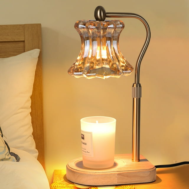 Candle Warmer Lamp, Electric Candle Warmer Light with Timer & Dimmer