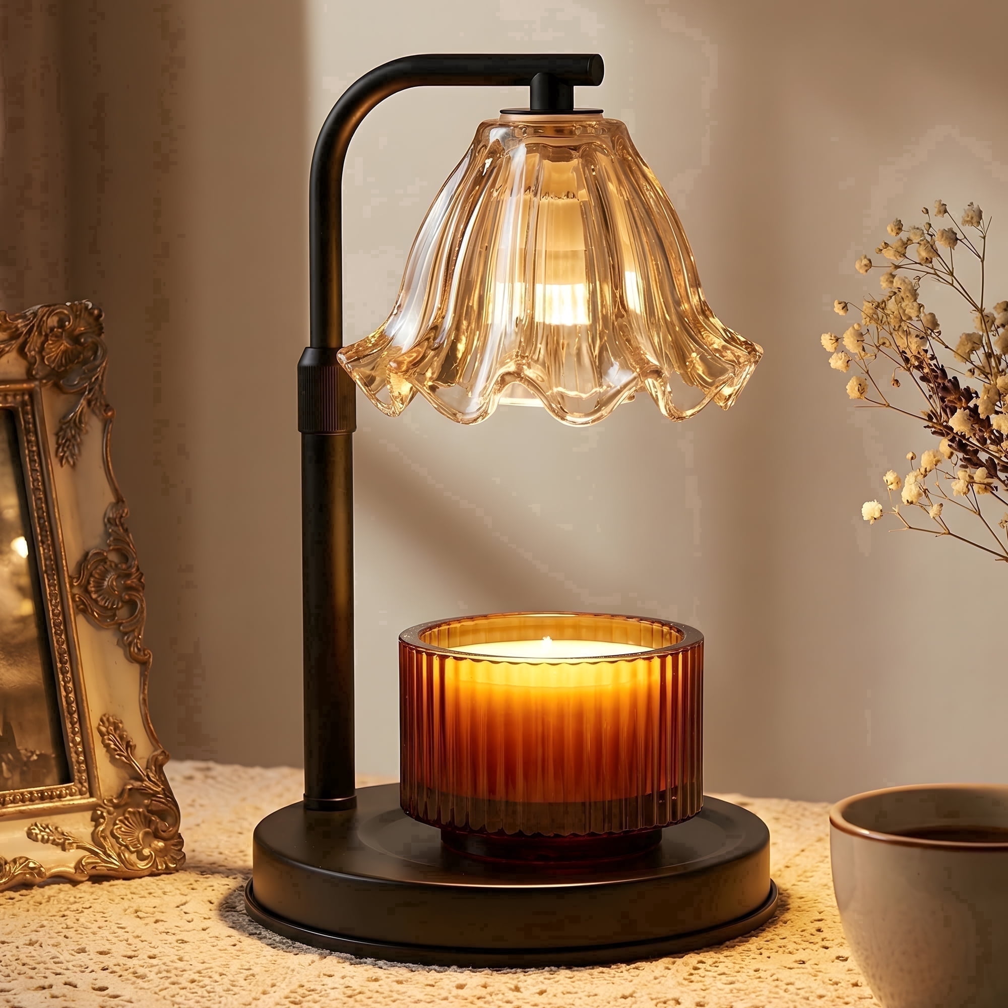 Candle Warmer Lamp | Flameless Wax Melt Warmer with Timer