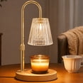 thumbnail interactive-video image 1 of BEEPRINCESS Candle Warmer Lamp with Timer, Dimmable Wax Melter for Jar Candles, Adjustable Height, Amber, 2 Bulbs, 1 of 10