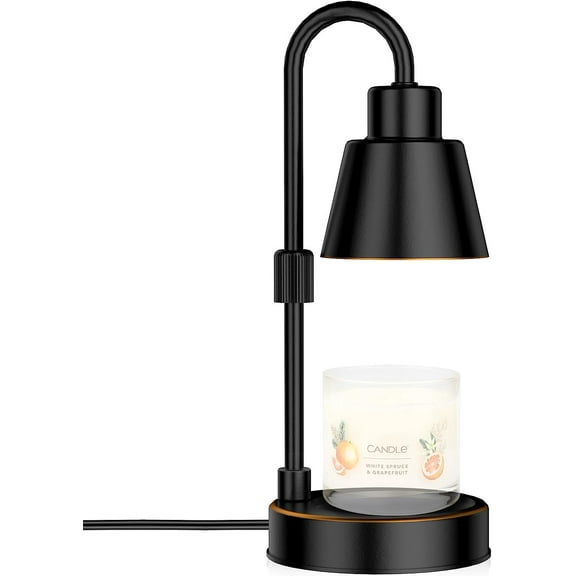 Candle Warmer Lamp Timer, Dimmable Adjustable Height Wax Melt for Scented Candles, Compatible with Different Height Jar Candles, Safe and efficient
