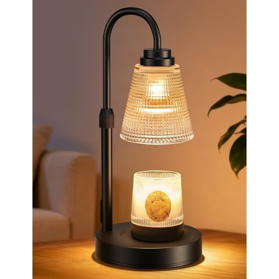 Candle Warmer Lamp with Timer Dimmable, Adjustable Height Wax Melts Warmer for Jar Candles, Housewarming, Birthday, for Women and Mom, Home Decor$$Home Decor, Kitchen, & Other