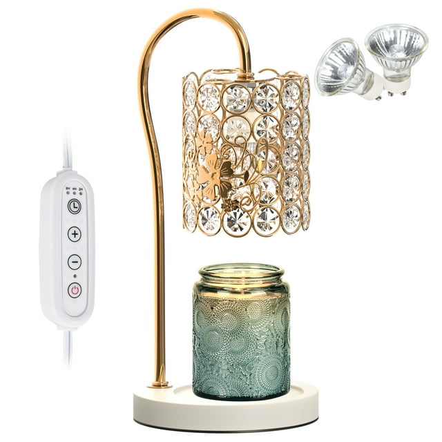 Candle Warmer Lamp with Timer, Electric Candle Warmer Light for Bedroom