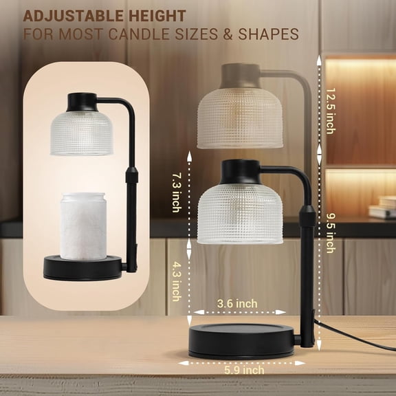 Candle Warmer Lamp with Timer: Birthday Gfts for Women Mom, Home Decor House Warming Gifts New Home