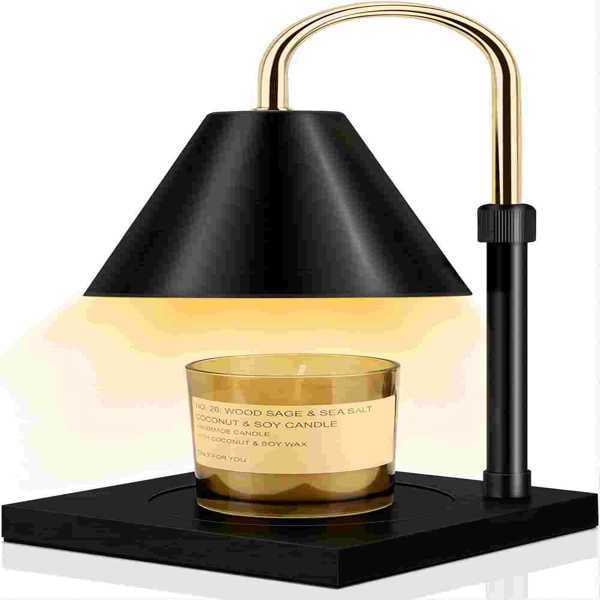 Candle Warmer, Candle Warmer Lamp with Timer Dimmable and Adjustable
