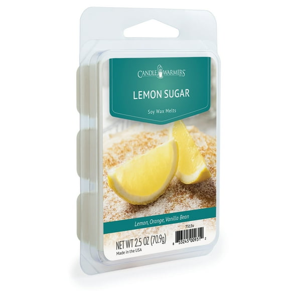 Candle Warmers Etc. 2.5 oz Classic Fragrance Wax Melt, Lemon Sugar