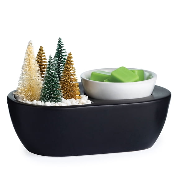 Candle Warmers Etc. ArtScents Wax Fragrance Warmer, Bottle Brush Trees