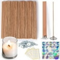 thumbnail image 1 of Candle Wick,Thicken Wood Wicks for Candles-Long Lasting Flame-Easily Burn,Candle Cores Making, 1 of 5