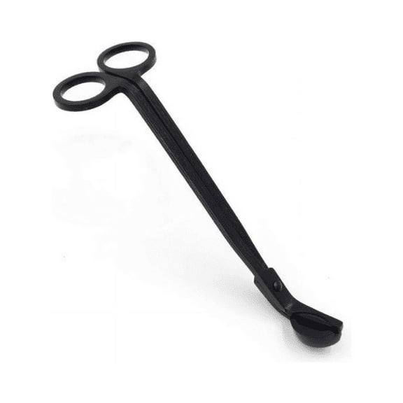 Candle Wick Trimmer Candle Wick Cutter Stainless Steel Wick Scissor Candle Wick Clippers Tool, Matte Black